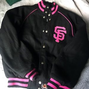 letterman san francisco giants jacket